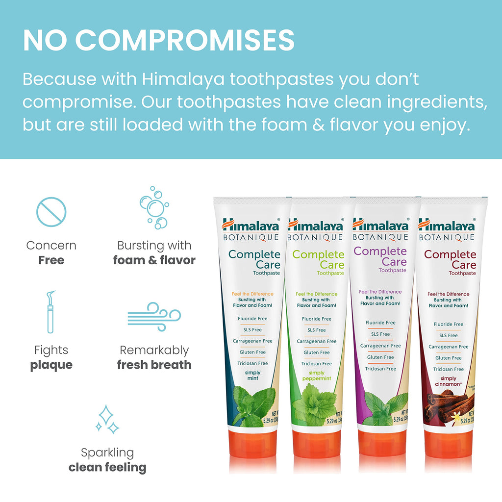 Complete Care Toothpaste Herbal Himalaya Botanique

