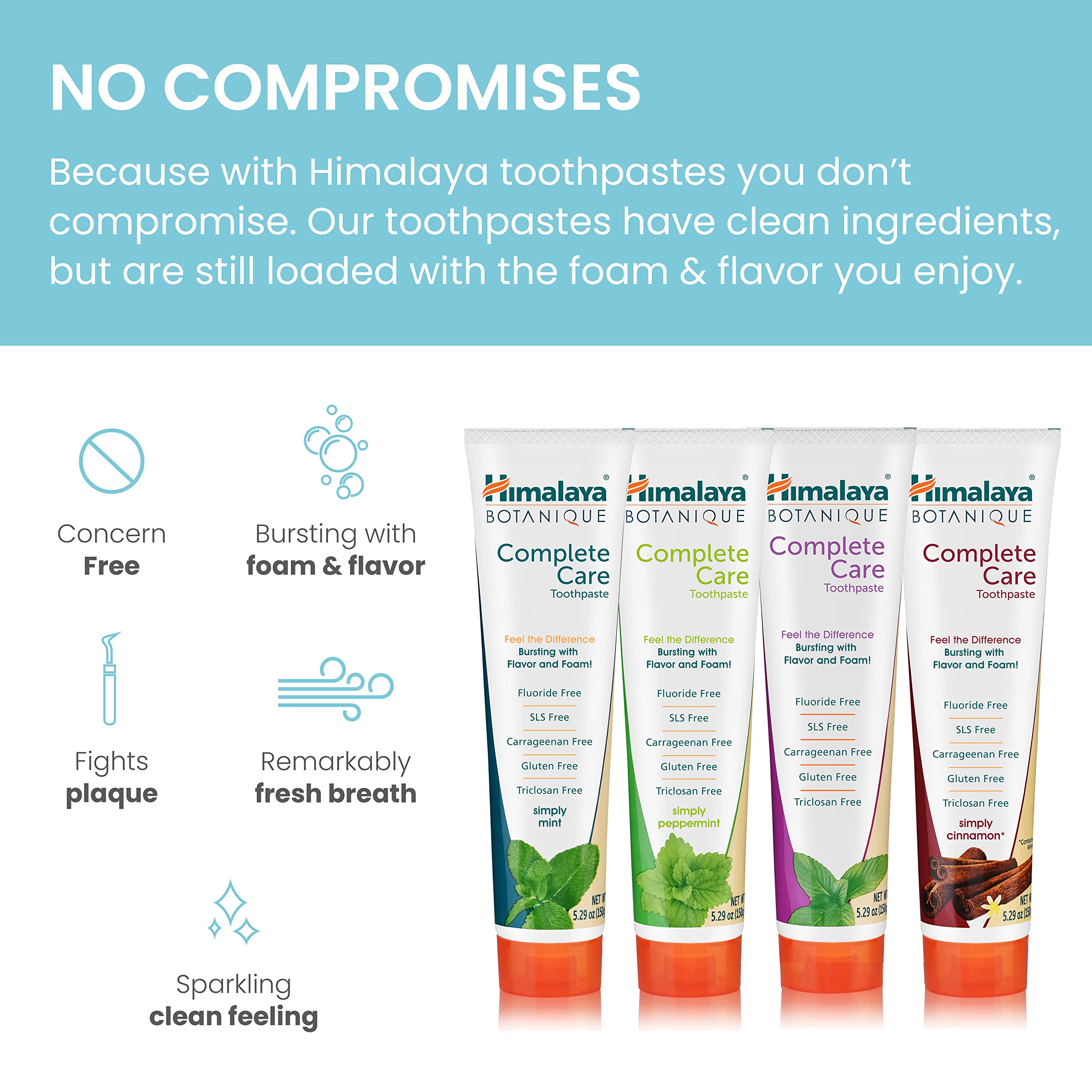 Complete Care Toothpaste Herbal Himalaya Botanique

