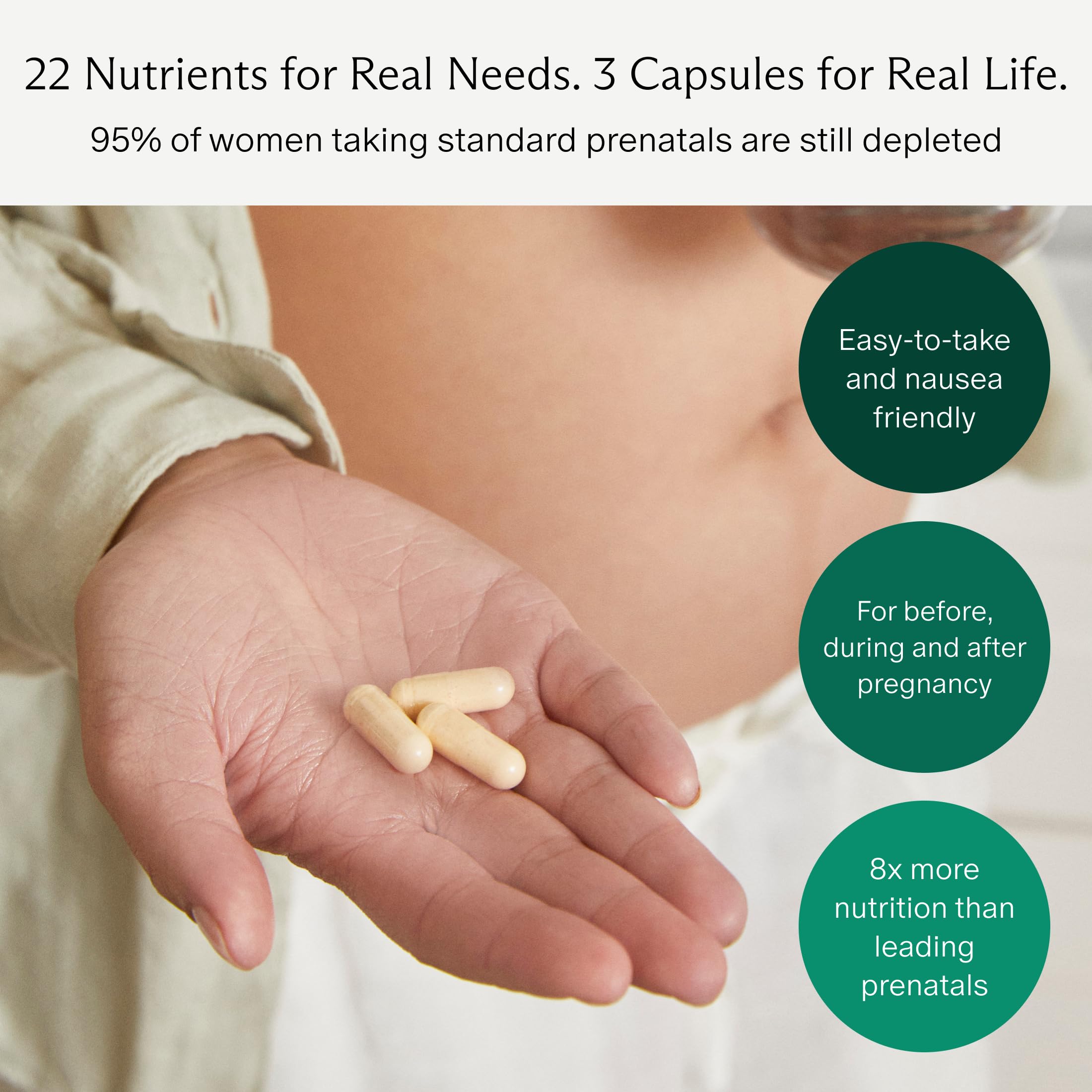 Needed Prenatal Multivitamin for Pregnancy & Breastfeeding

