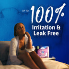 TENA Sensitive Care Overnight Pads for Women|Extra Coverage

