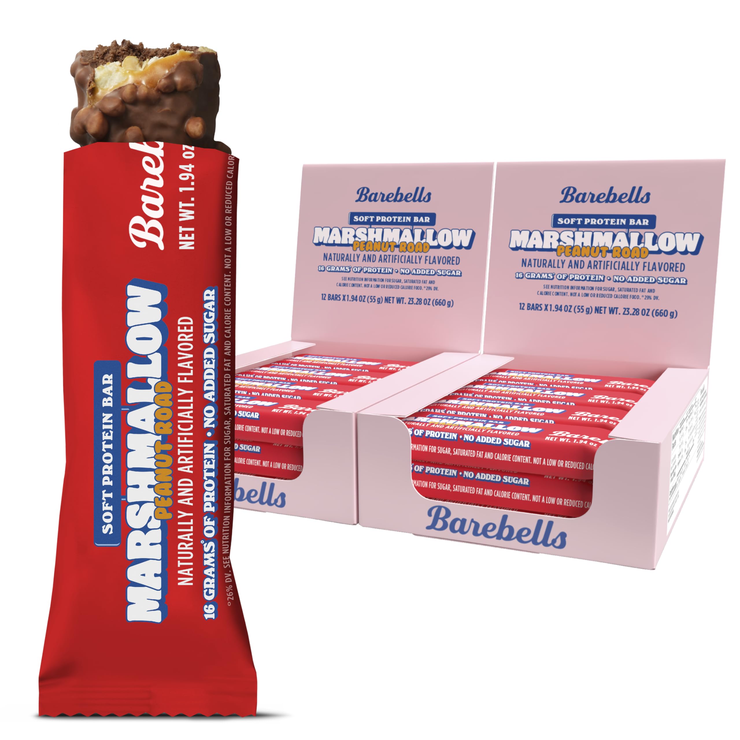 Barebells Protein Bar - 20g Protein, No Added Sugar - High Protein Snack