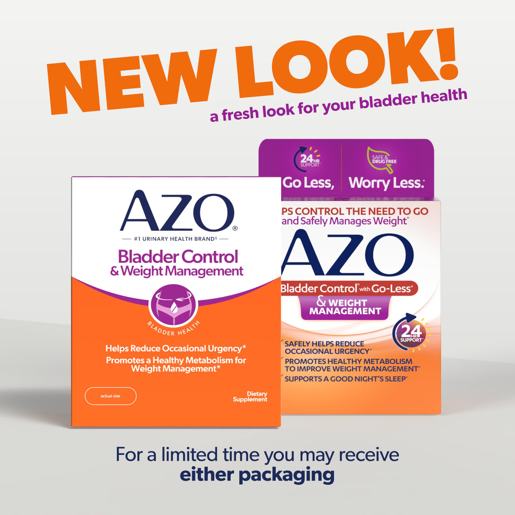 AZO Bladder Control Go-Less Weight Management Supplement

