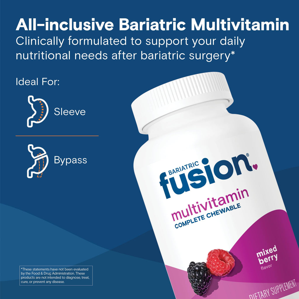 Fusion Bariatric Multivitamin with Iron Chewable | Post-Op

