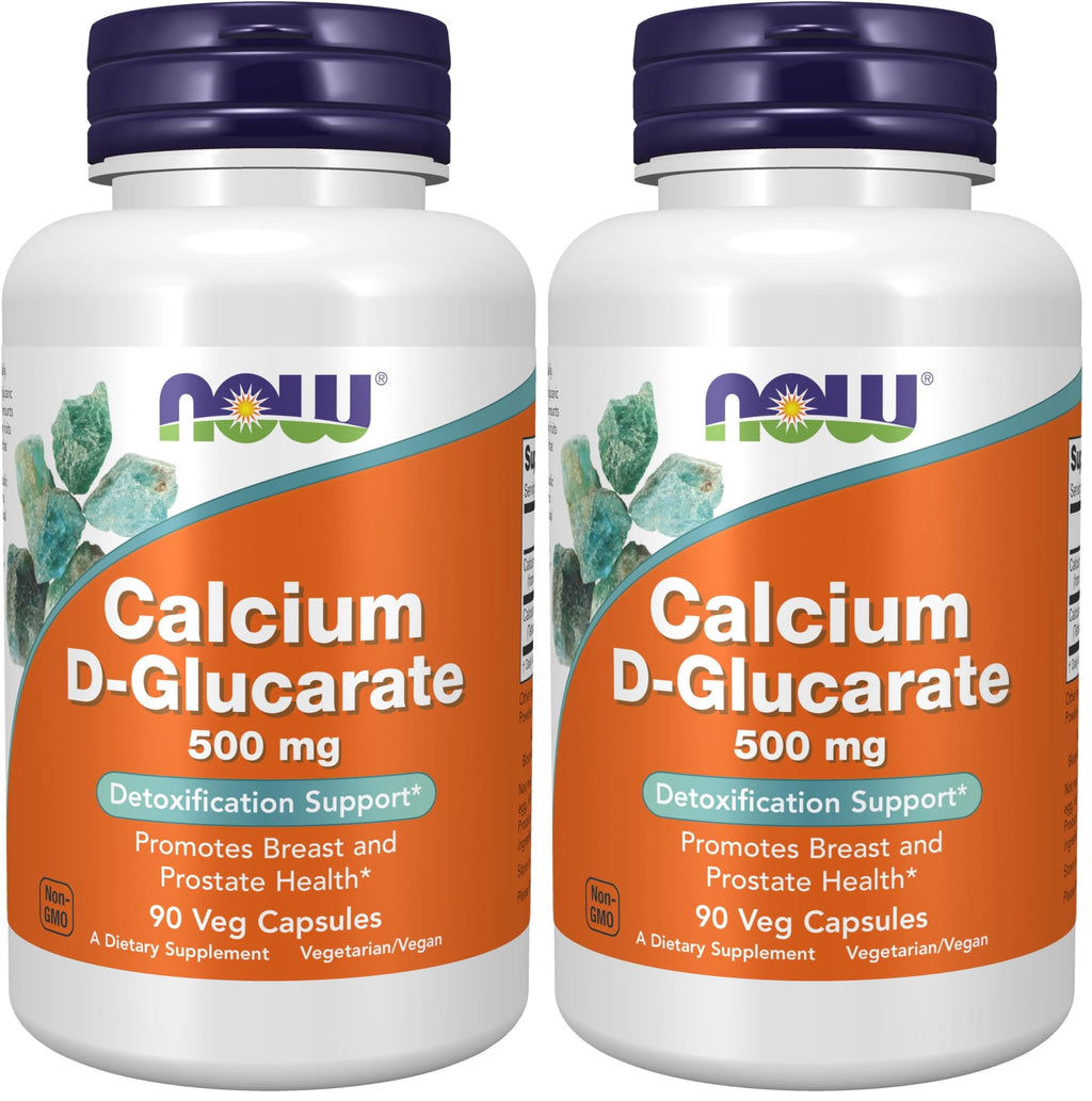 NOW Foods Calcium D-Glucarate 500 mg Detoxification Support