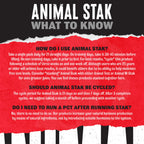 Animal Stak Natural Hormone Booster Supplement Tribulus

