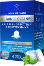 Retainer Cleaner Tablets for Invisalign & Aligners | Ultrasonic Safe

