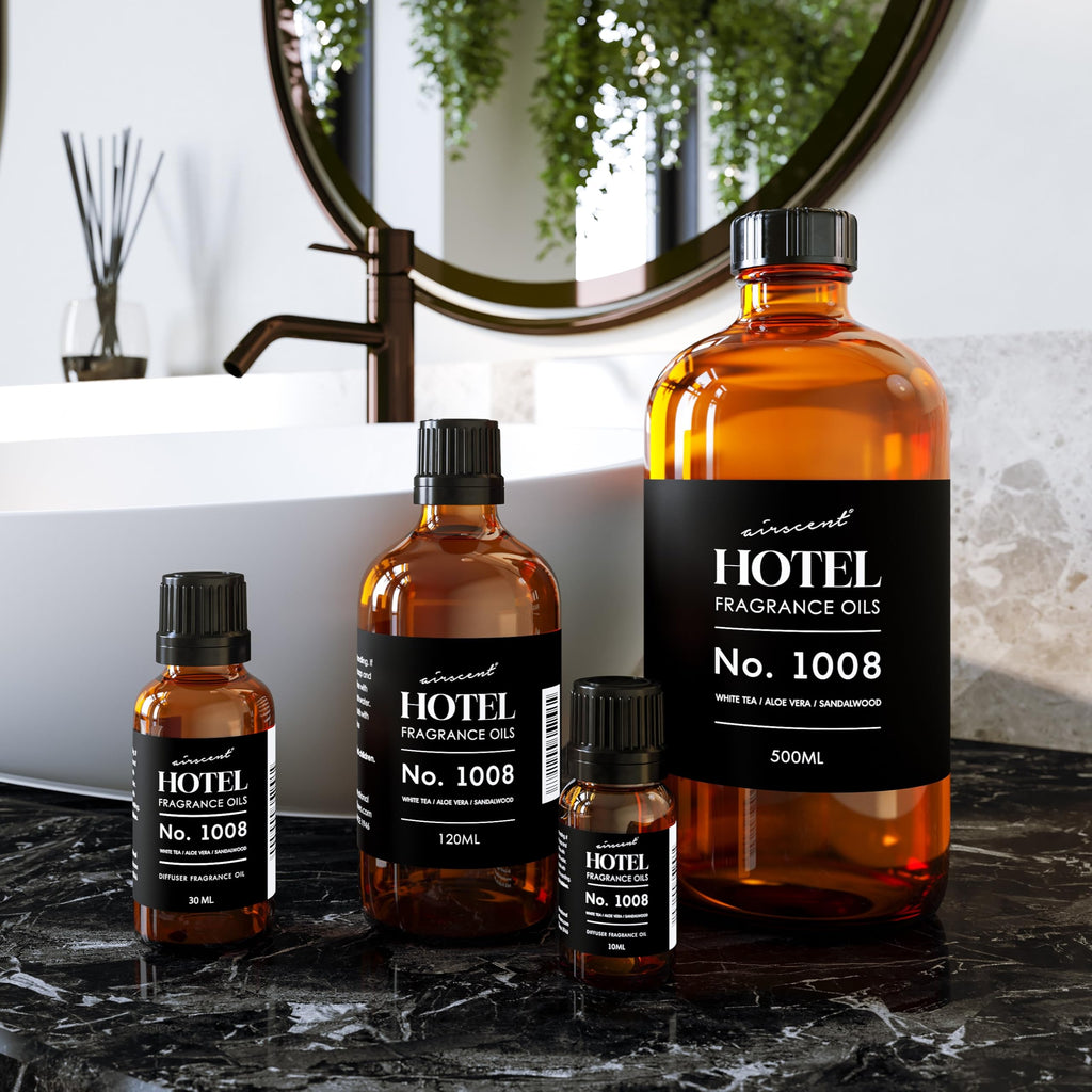 AirScent Hotel Diffuser Oil 1008 White Tea Aloe Sandalwood

