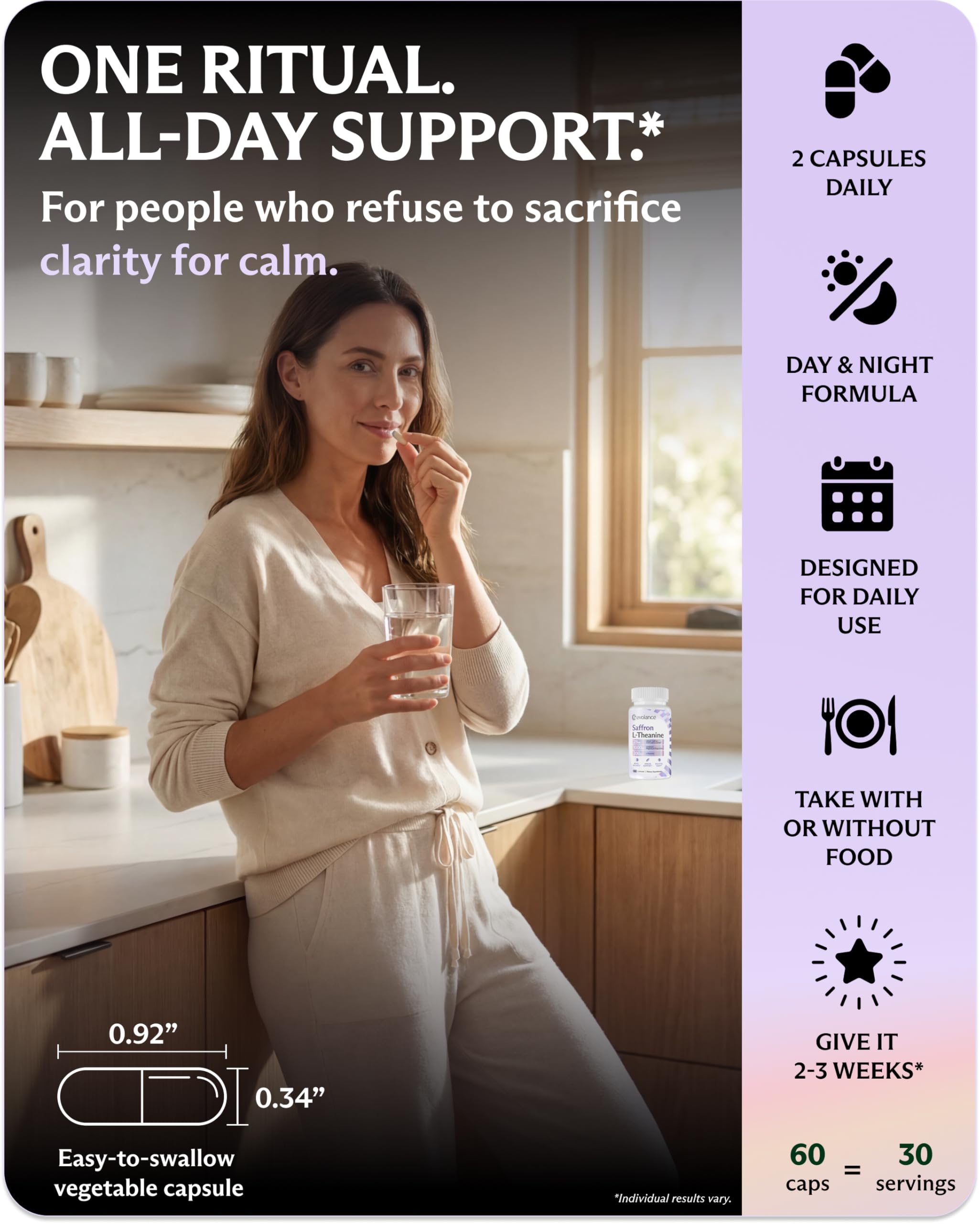 Affron Saffron Mood Support with Magnesium & L-Theanine

