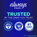 Always Maxi Overnight Pads with Wings Extra Heavy Unscented

