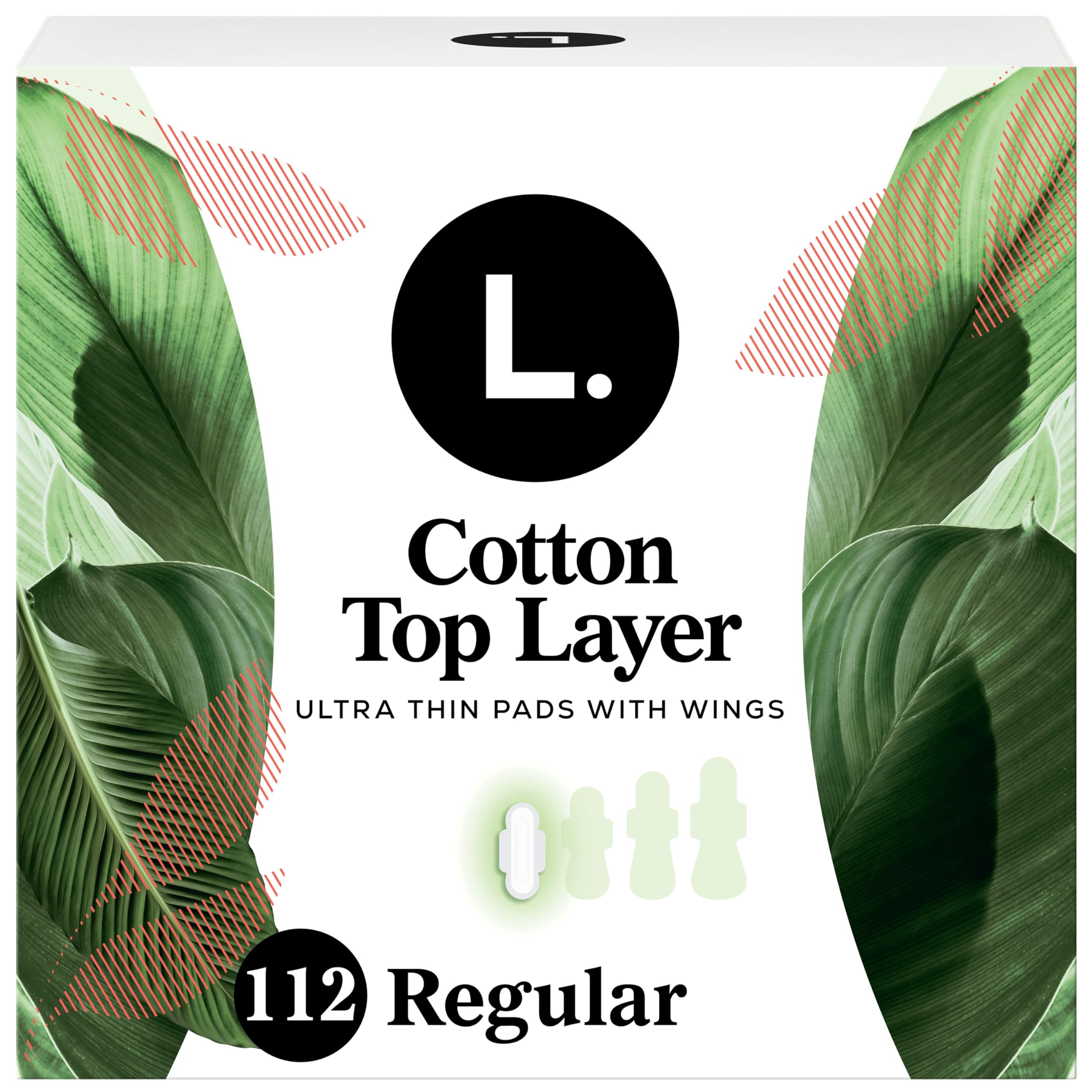 L. Ultra Thin Pads for Women with Wings

