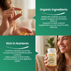Resilia Oil of Oregano & Black Seed Softgels for Immunity

