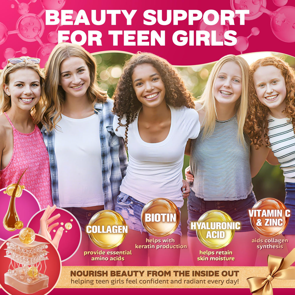 NEVISS Teen Girl Methylated Multivitamin Gummies

