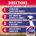 30 SECONDS Outdoor Mold & Mildew Stain Remover Spray

