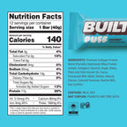 BUILT Puff Protein Bars with Collagen | Gluten Free

