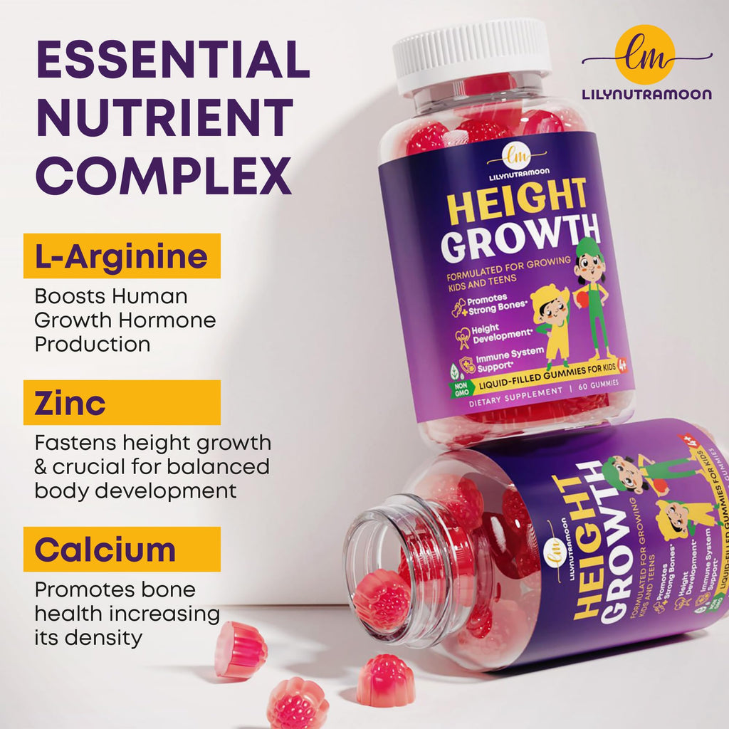 Kids Growth Multivitamin Gummies for Bone Support

