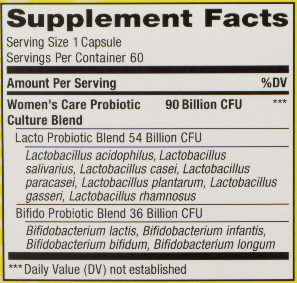 Renew Life Women's Probiotic Capsules for Feminine Health

