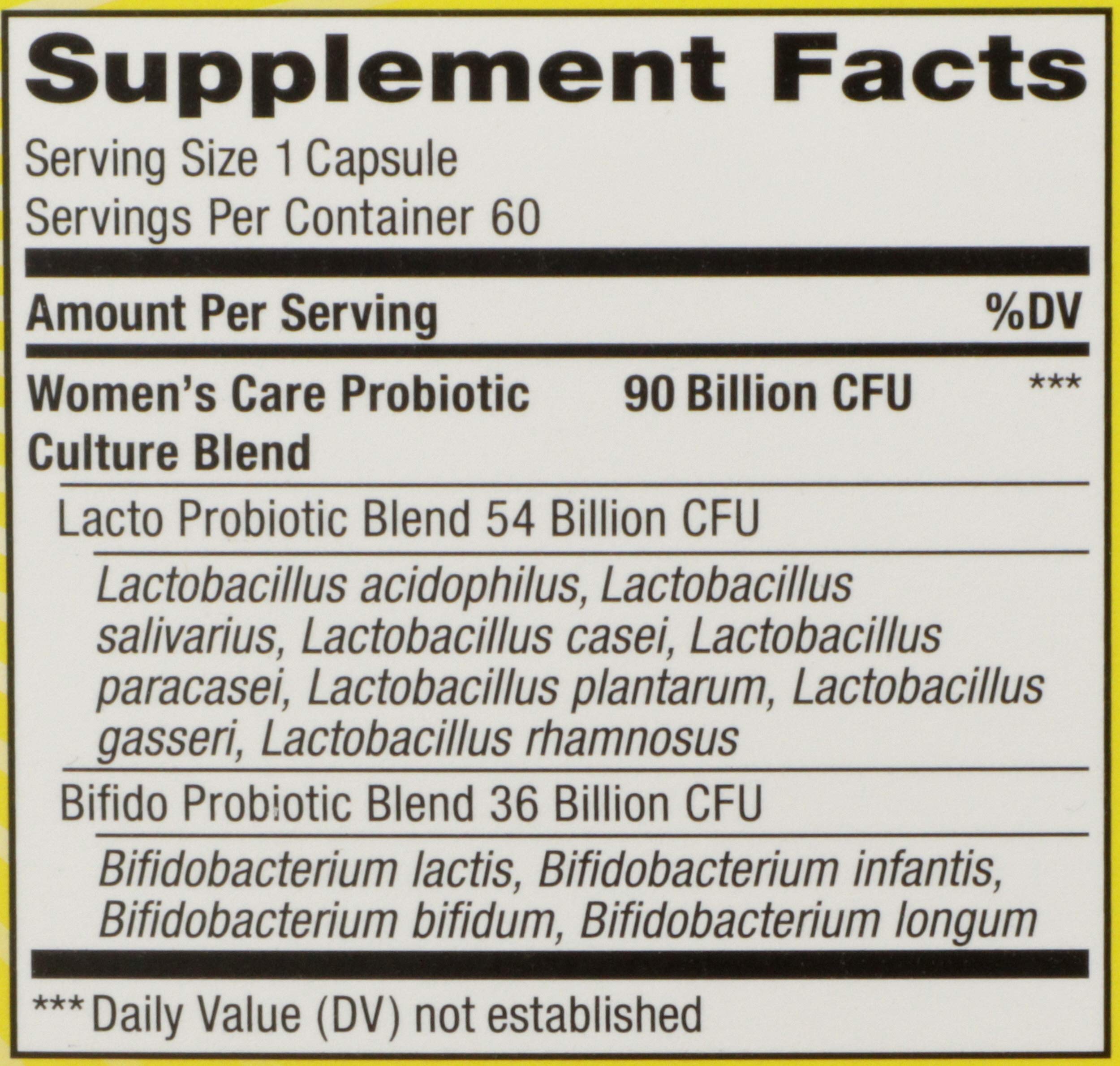 Renew Life Women's Probiotic Capsules for Feminine Health

