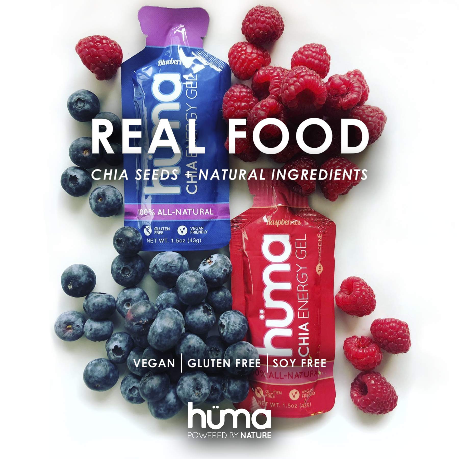 Huma Chia Energy Gel - Real Food Sports Fuel

