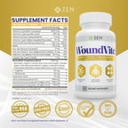 WoundVite Pre & Post Surgery Support by Zen Nutrients

