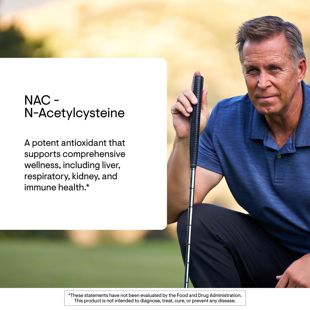 THORNE NAC N-Acetylcysteine 500mg Dietary Supplement

