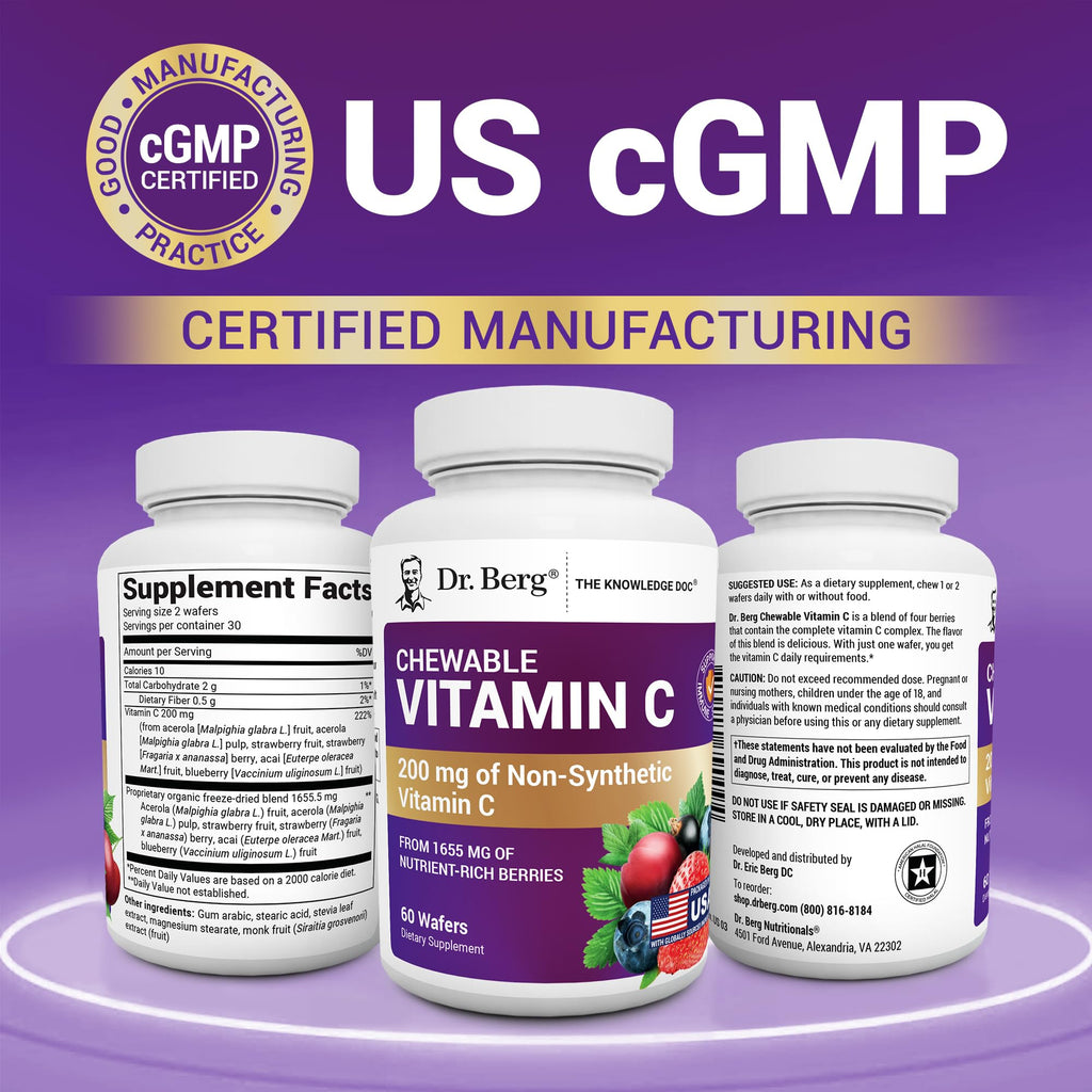Dr. Berg Vitamin C Complex Chewables


