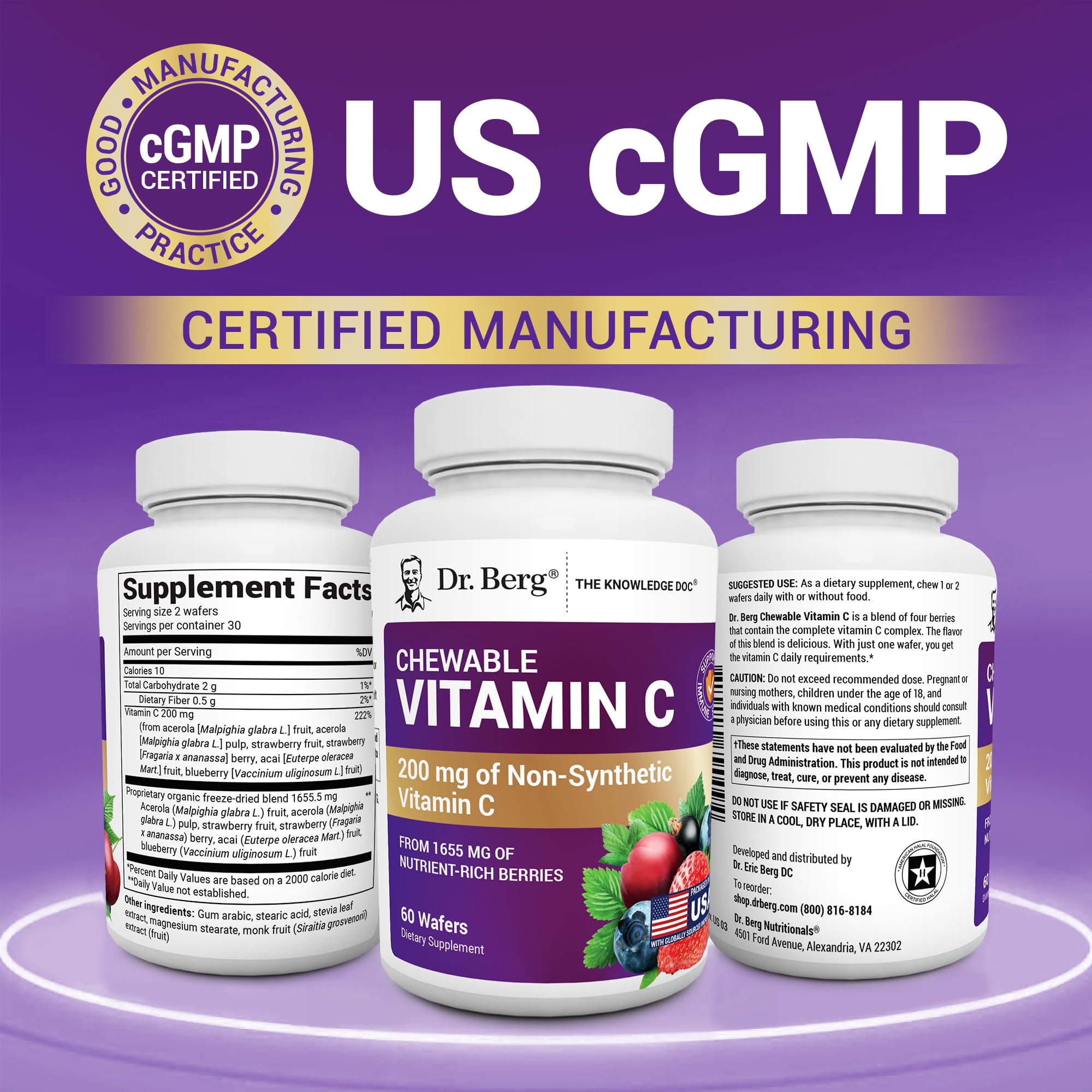 Dr. Berg Vitamin C Complex Chewables

