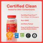 SmartyPants Kids Multivitamin Gummies with Omega-3 DHA/EPA

