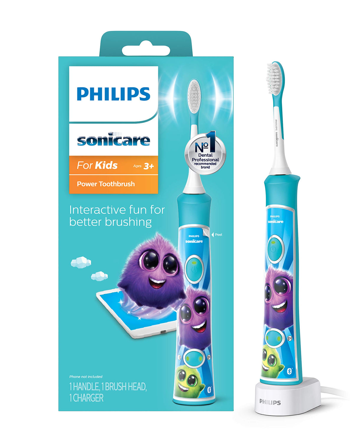 Philips Sonicare for Kids HX3601 Electric Toothbrush