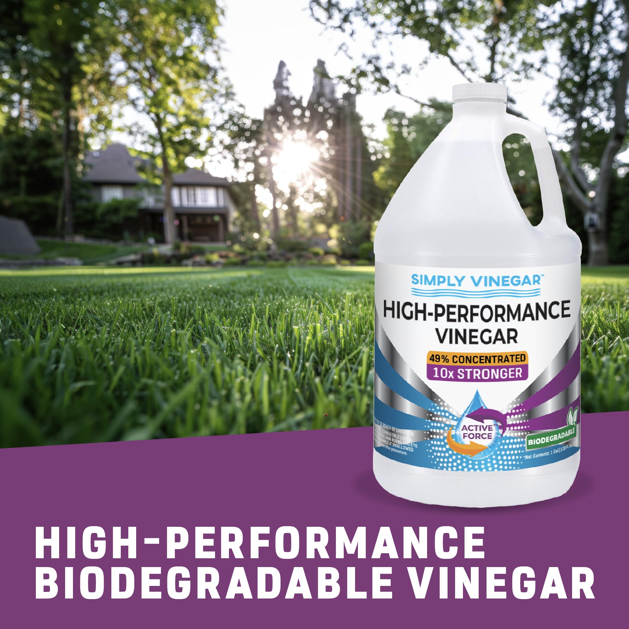 Simply Vinegar 49% Concentrate – Industrial Cleaner

