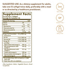 Solgar Omega Fatty Acid Softgels | Dietary Supplement

