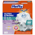 Hefty Ultra Strong Trash Bags with Odor Control and Drawstring Closure