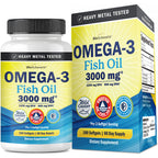 BioSchwartz Omega-3 Fish Oil Softgels - Burpless Lemon

