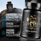 Gorilla Mind Sigma Testosterone Booster with Tongkat Ali

