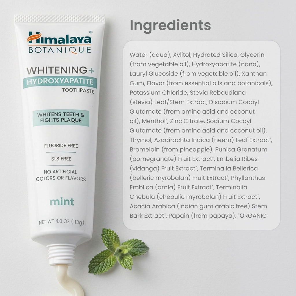Himalaya Nano Hydroxyapatite Toothpaste - Fluoride Free

