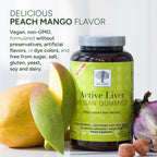 New Nordic Active Liver Gummies | Milk Thistle and Turmeric

