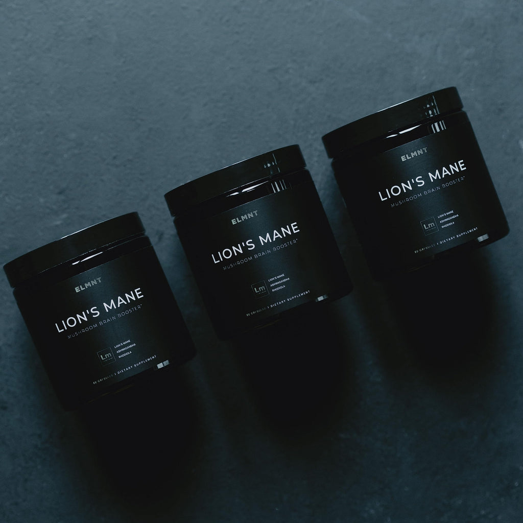 Terra ELMNT Lion's Mane Capsule for Brain Health

