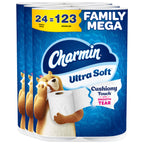 Charmin Ultra Soft Cushiony Touch Toilet Paper

