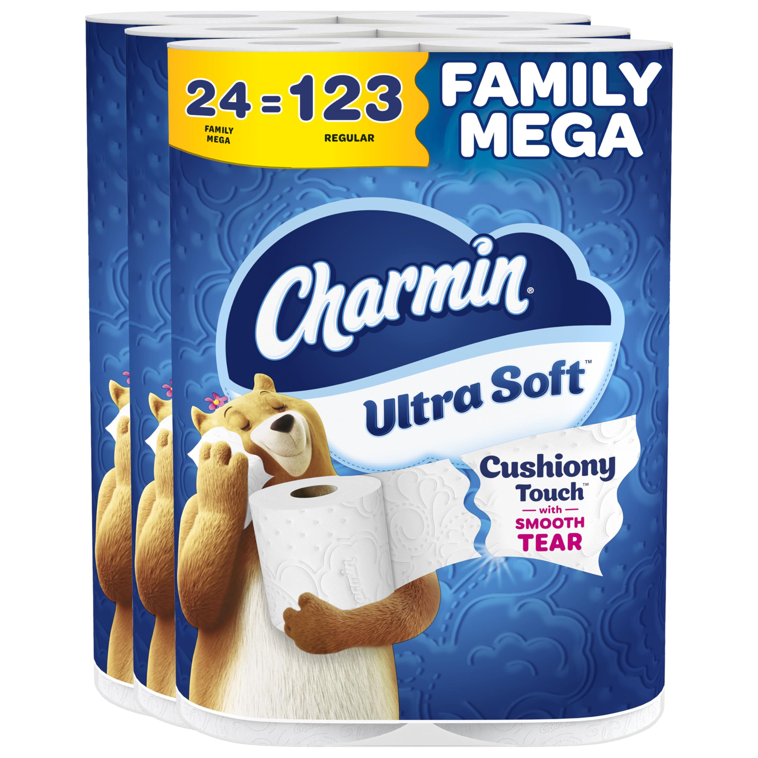 Charmin Ultra Soft Cushiony Touch Toilet Paper

