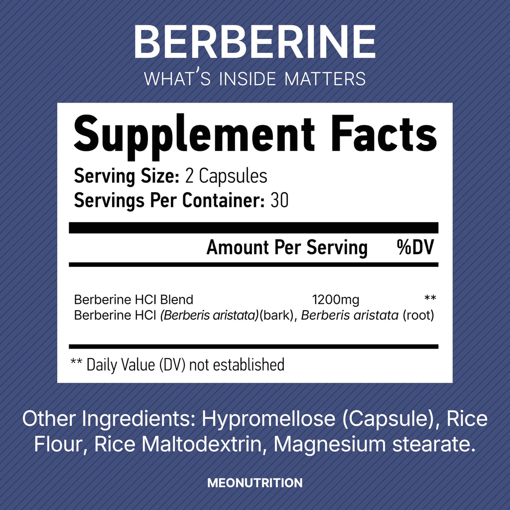 Berberine Supplement for Metabolic Health | Wellness

