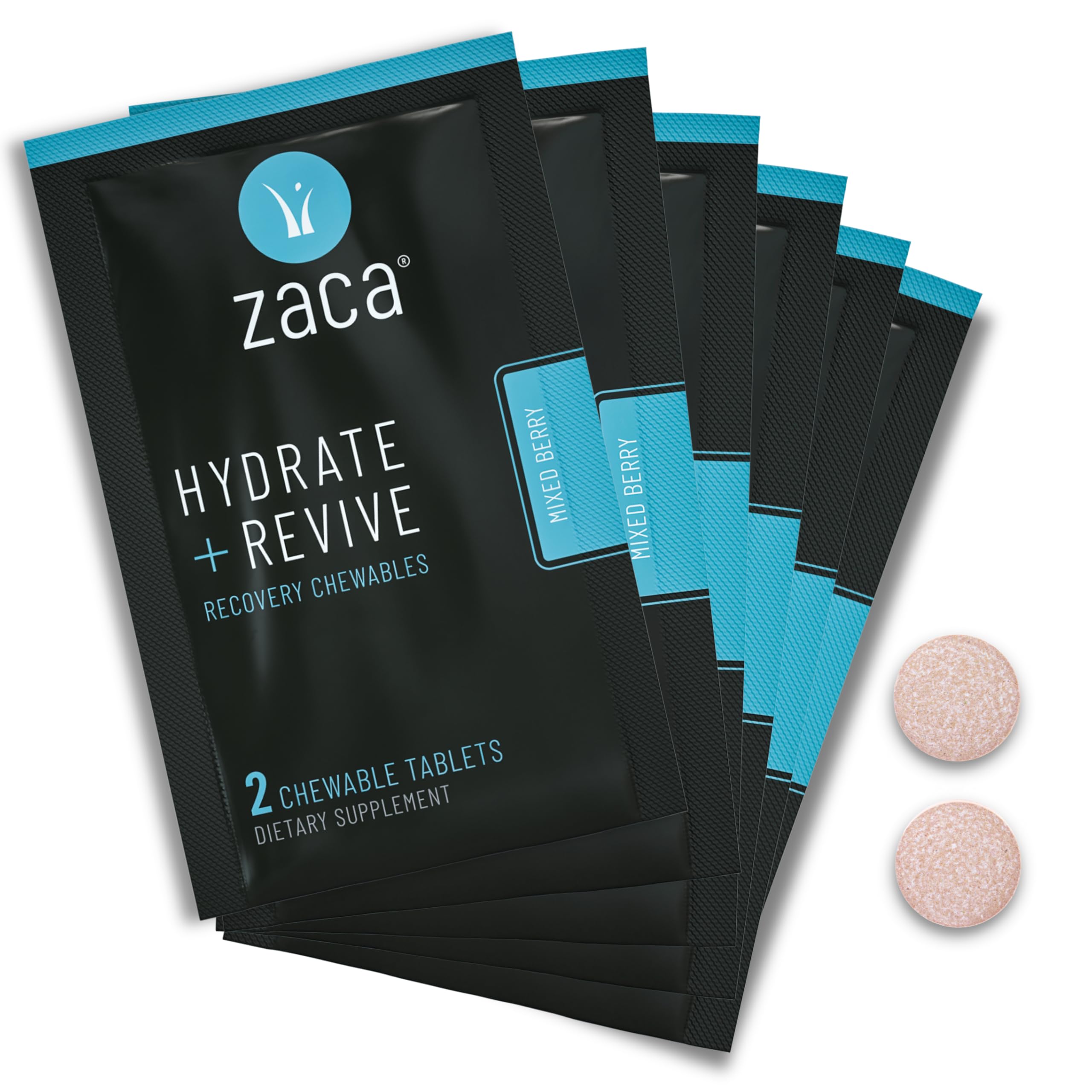 Zaca Recovery Chewable Supplement | Hydrate and Revive

