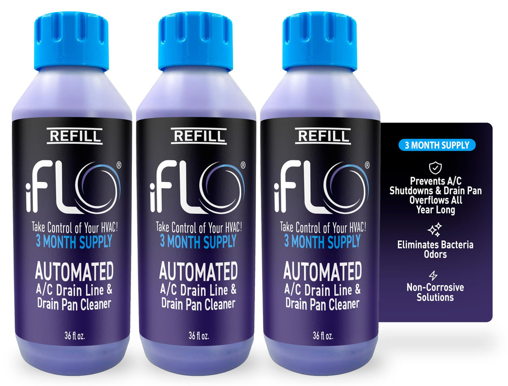 iFLO Smart A/C Drain Line Cleaner Cartridge for System Kit