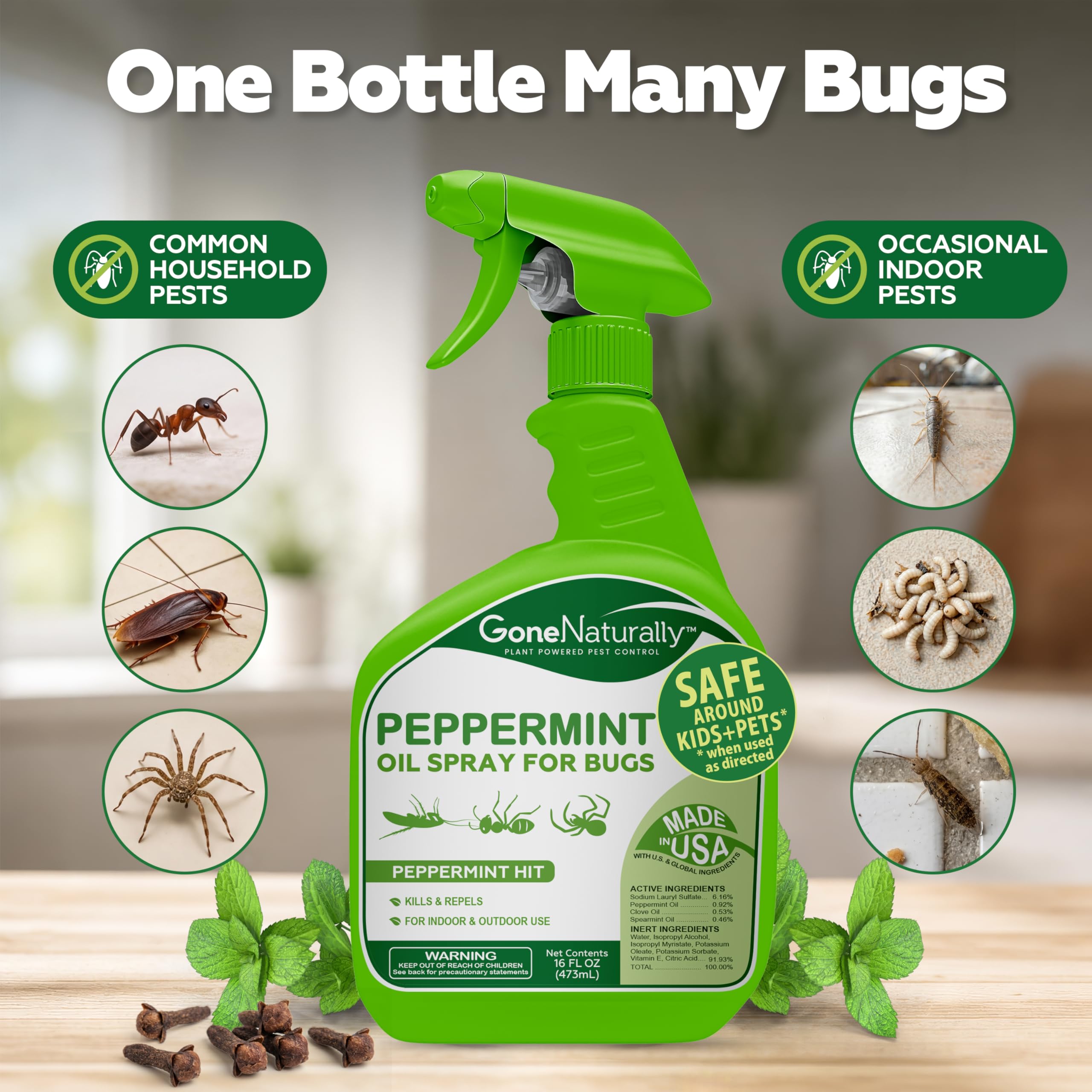 Plant-Based Bug Spray – Natural Insect Repellent

