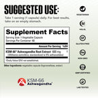 NutraBio Ashwagandha KSM-66 | Stress & Mood Support

