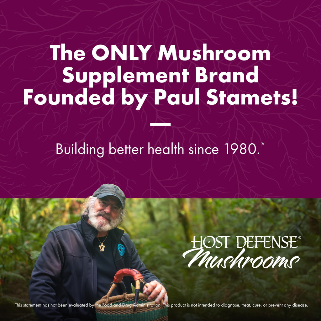 Host Defense Turkey Tail Capsules Digestive Health

