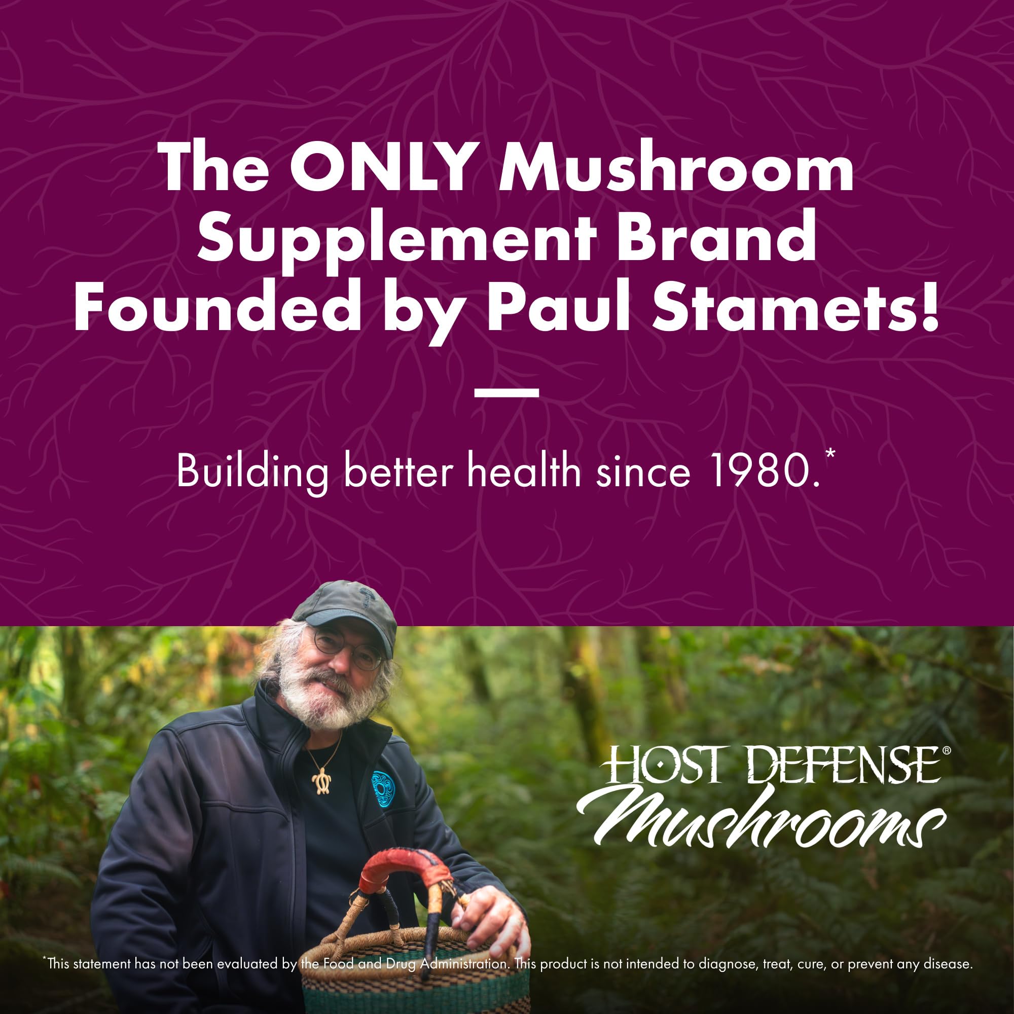 Host Defense Turkey Tail Capsules Digestive Health

