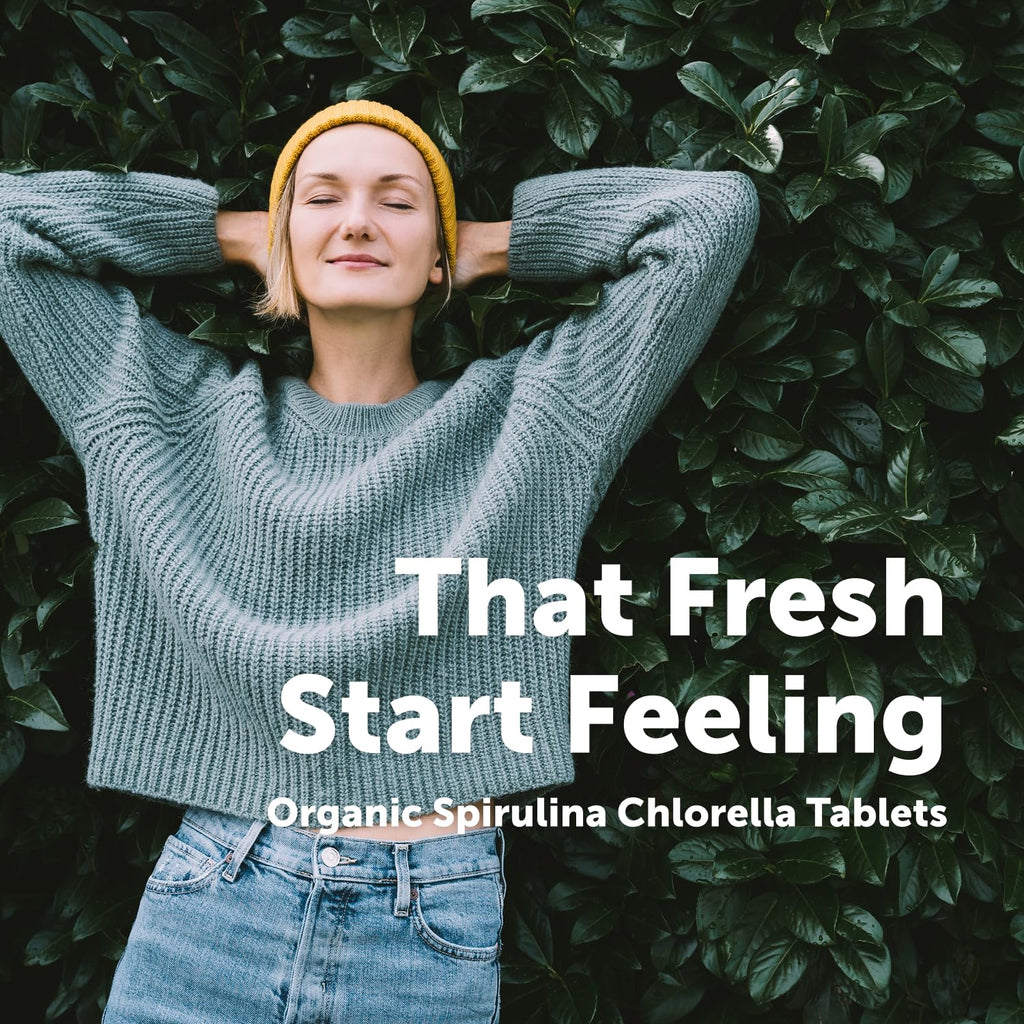 Micro Ingredients Organic Spirulina & Chlorella Mini Tablets

