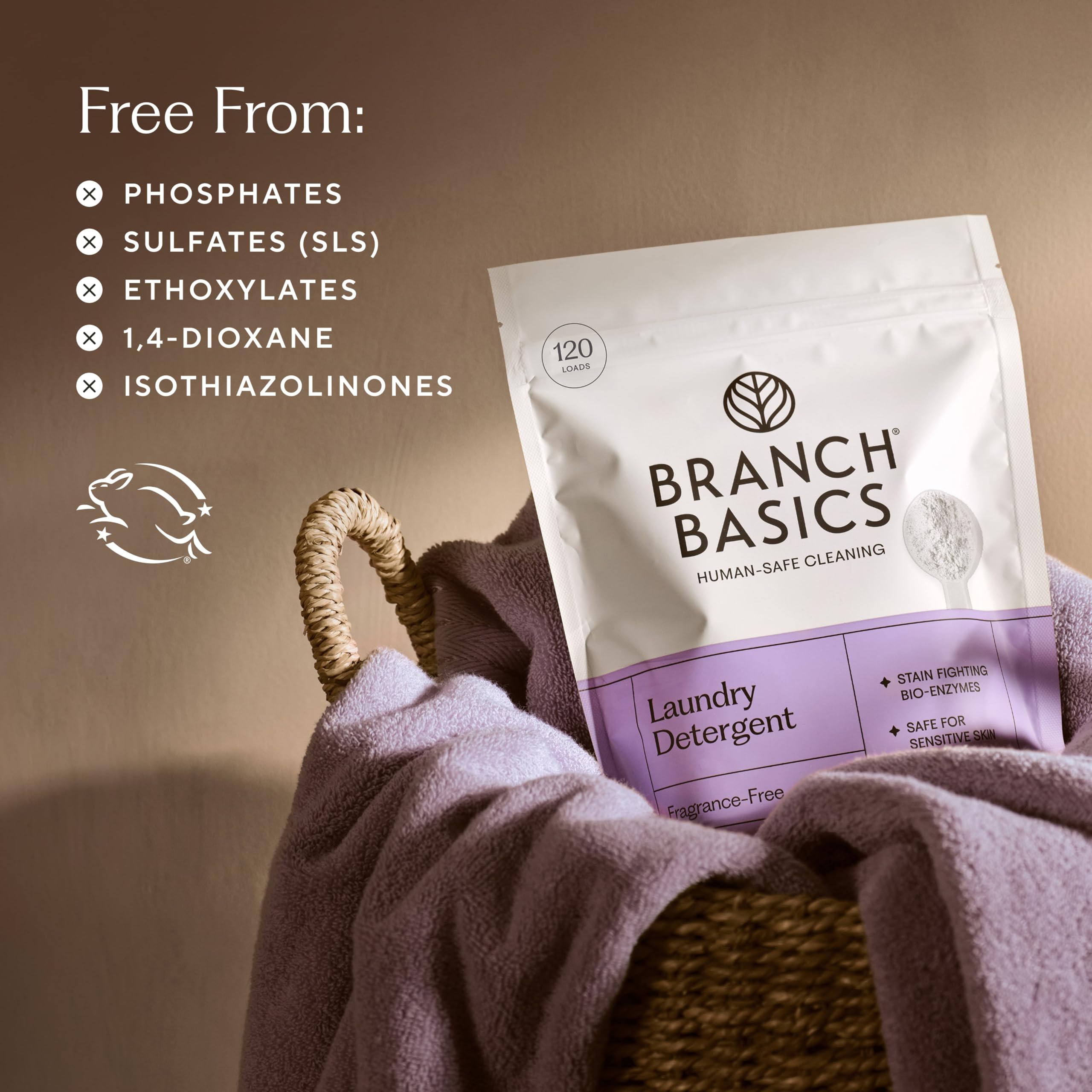 Branch Basics Laundry Detergent – Plant-Based, Fragrance-Free

