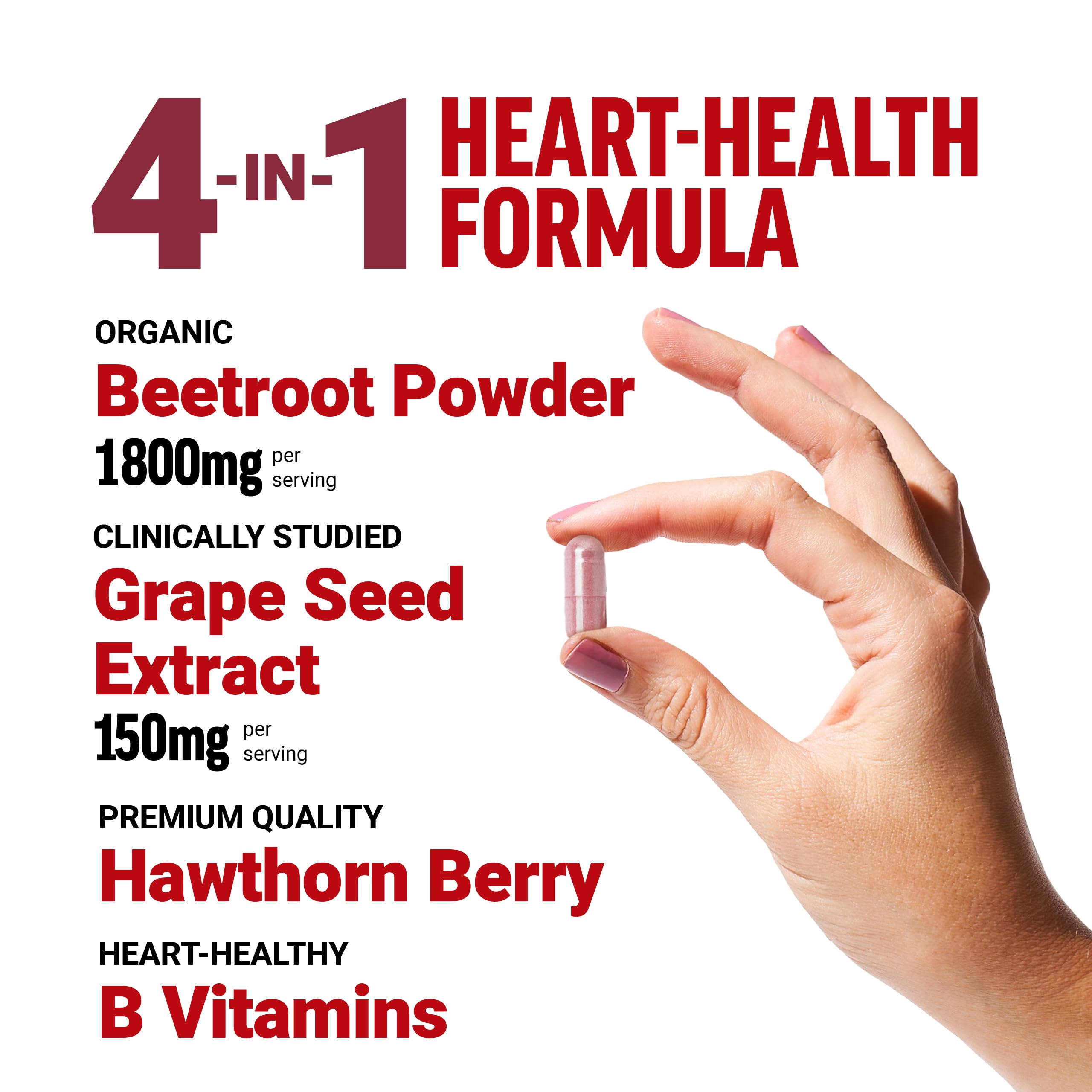 Beet Root Capsules by Force Factor | Circulation

