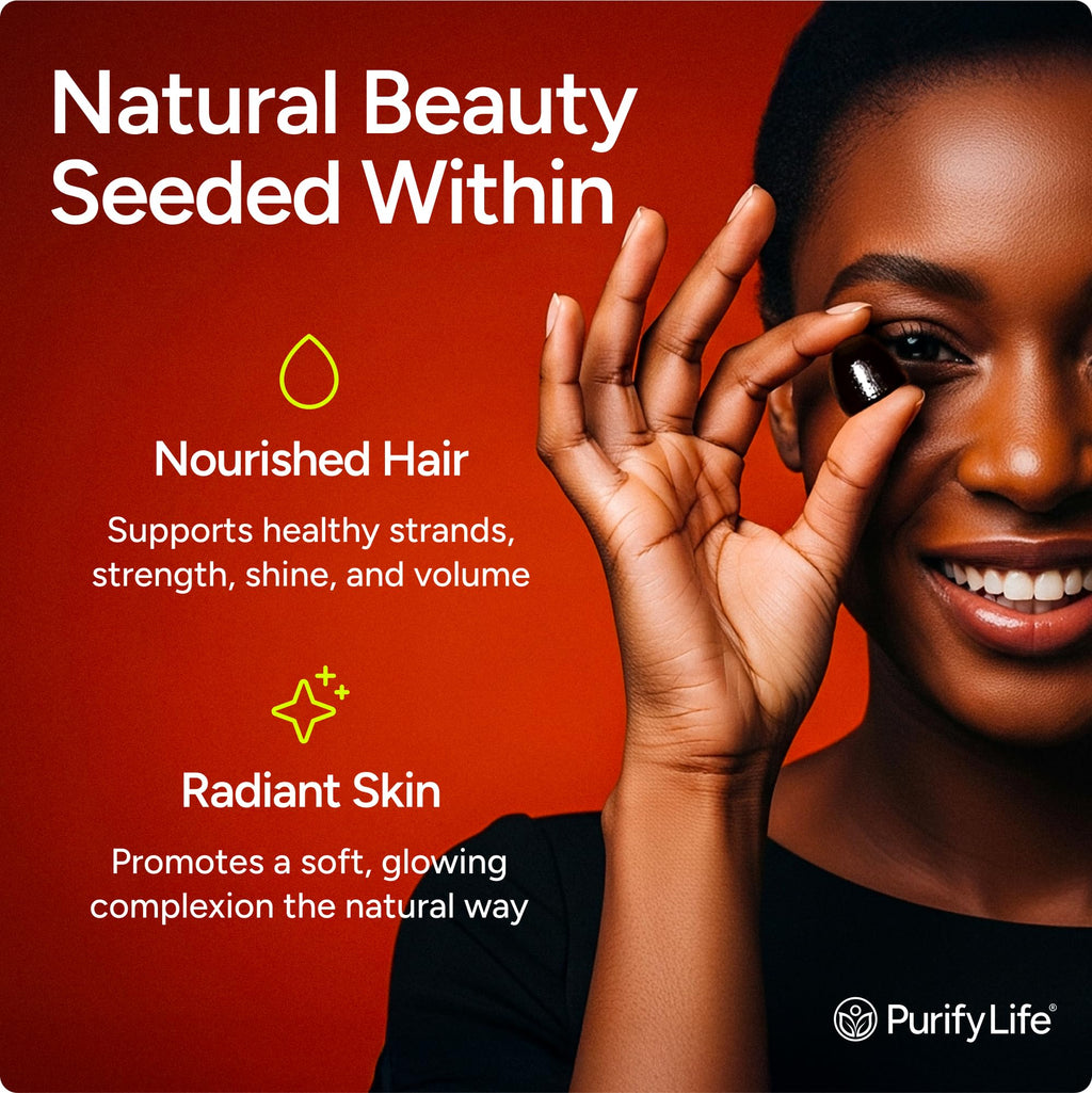 Pumpkin Seed Oil Gummies for Hair & Skin Health

