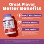 MaryRuth's Organic Toddler Multivitamin Gummies | Daily Vitamin

